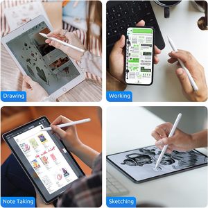 Lápiz óptico universal recargable con diseño de adsorción magnética Bolígrafos ópticos para pantallas táctiles - Product Image 6