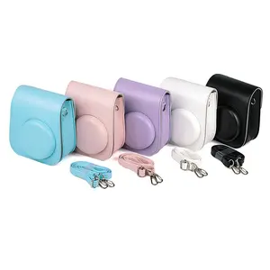 Groothandel Custom Verschillende Type Camera Case Vrouwen Kwaliteit Lederen Digitale Mini Camera Tas