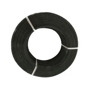 UL1180 20AWG resistance heating wire PTFE insulated single core silver plated copper hot stranded wire