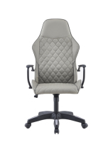 Chaise de jeu ergonomique à dossier haut, siège d'ordinateur de type voiture de course, chaise de bureau réglable avec repose-pieds, support lombaire, chaise pivotante