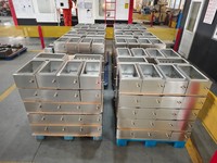 Boîtier de contrôle électrique antidéflagrant IP66 SS316 pour une sécurité accrue Ex E B IIC T6 Gb LD-FBJX 490x250x200mm