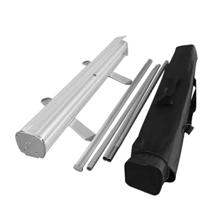 حامل لافتات قابل للطي محمول مخصص بشاشة عريضة مع لافتات جرافيك للفعاليات - Product Image 6