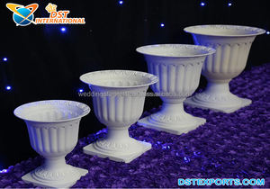 Pot de fleurs élégant pour la décoration de la porte de mariage, pot de fleurs pour l'allée de mariage, entrée de mariage, vente chaude - Product Image 5