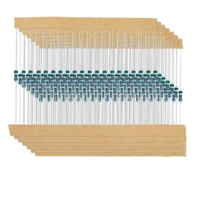 56 Ohm Resistor DIP 1/4W 56R 560 Metal Film Fixed Resistor 5% Tolerance 0.25 Watt Axial Color Code Resistors