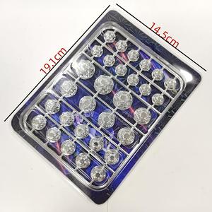 Tornillo decorativo grabado y coloreado con revestimiento UV para modificación de motocicletas, tornillo metálico azul, negro, morado - Product Image 2