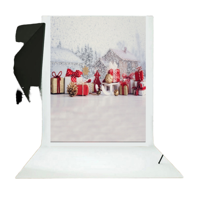 Professional 1.5m x 2m 3D Christmas Style Studio Background Cloth High Quality Wall Decoration for Photography & Video Shoots