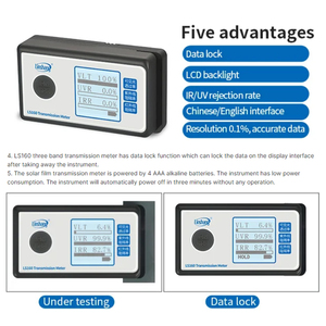 Testeur solaire Film de fenêtre Digital Compact Three-Band <span class=keywords><strong>Test</strong></span> Window Tint Transmission Film <span class=keywords><strong>Checker</strong></span> - Product Image 3