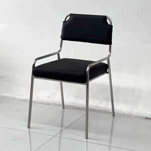 Sedie ristorante con struttura in acciaio inox e mobili in metallo durevole ed elegante ristorante arredamento - Product Image 6