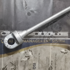 Perno de ojo de seguridad de doble propósito con varilla de extensión roscada y anclaje químico para amarres de andamio y líneas de protección contra caídas - Product Image 1