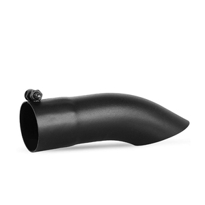 Punta <span class=keywords><strong>de</strong></span> <span class=keywords><strong>Escape</strong></span> para Motocicleta <span class=keywords><strong>de</strong></span> Alto Rendimiento, Acero Inoxidable 304, Pintura Negra Resistente a Altas Temperaturas, 63 mm, Tubo <span class=keywords><strong>de</strong></span> <span class=keywords><strong>Escape</strong></span> para Moto - Product Image 1