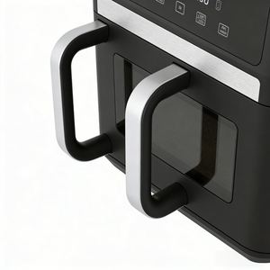200 ℃   Friteuse à air 10 L à température réglable, 10 programmes prédéfinis, fonction Sync & Match Cook, pieds antidérapants, élément chauffant en acier inoxydable SS304, compatible lave-vaisselle - Product Image 4