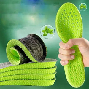 Semelles orthopédiques pour pieds, mousse à mémoire de forme, déodorant, évacuation de la transpiration, absorption des chocs, respirantes, soutien de la voûte plantaire, course à pied, hommes et femmes - Product Image 2