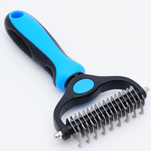<span class=keywords><strong>2022</strong></span> nouveau Design toilettage pour animaux de compagnie chien et chat épilateur toilettage démêlage lame brosse peigne - Product Image 2