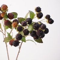 Kunstmatige fruit-cranberry decoratieve bloem moerbeiboomboeket frambozen bloemstuk woonkamer eettafel decoratie
