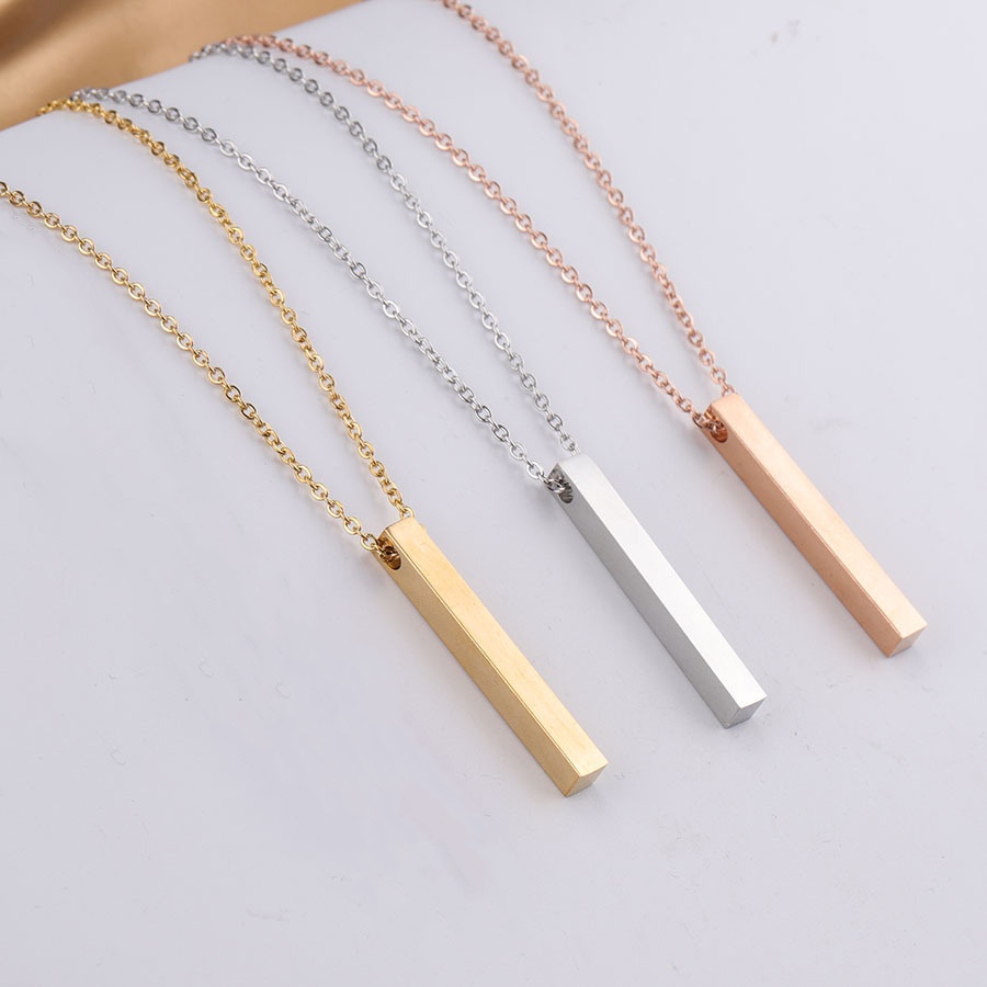 Collana con barra 3D