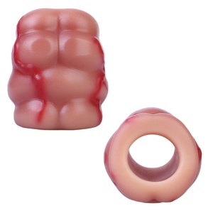 Wholesale <b>Thick</b> Silicone Penis <b>Ring</b> Fantasy Male Cock <b>Ring</b> for Penis Delayed Ejaculating Cock Bondage Men Lock Sperm Trainer - Product Image 4