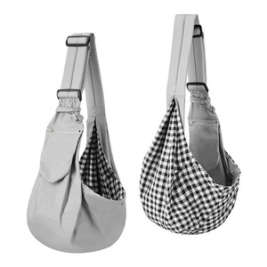 Custom Adjustable Crossbody Pet <b>Slings</b> Soft-Sided Pet Carrier Bag with Zipper Closure - Product Image 6