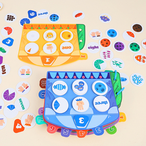 Libro Sensoriale Educativo per Bambini in Età Prescolare con Autismo, per Imparare Numeri e Colori, Concetti di Base - Product Image 5