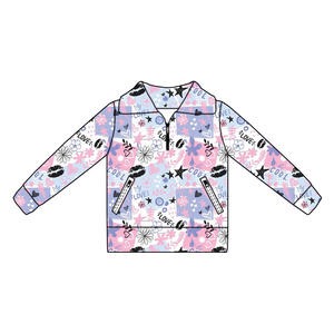 プレミアムカスタムパターン子供用長袖トップコート快適コットン生地ジッパー付きデザイン子供服 - Product Image 6