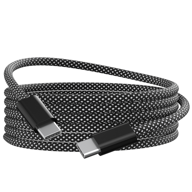 Premium Mobile Accessories Nylon Braided 60W 100W Usb c to Usb c Cable 3A 5A Usb c Ladekabel for iPhone 17 Air 16 15 Pro Max