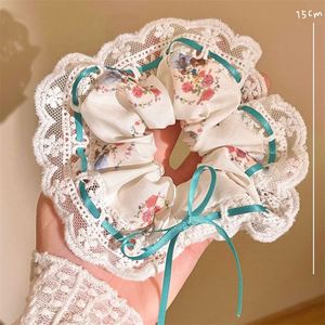 Cute Lace Hair Band and Scrunchies <b>Sweet</b> Style <b>Flower</b> Hair Accessories Made of Cloth - Product Image 2