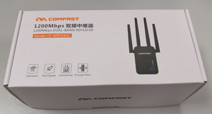 Répéteur WiFi double bande 5G <span class=keywords><strong>Comfast</strong></span> <span class=keywords><strong>CF</strong></span>-<span class=keywords><strong>WR754AC</strong></span>, forte compatibilité, 1200 Mbps, amplificateur sans fil, routeur - Product Image 4