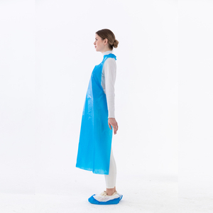 Tablier <span class=keywords><strong>jetable</strong></span> Xianzhibo <span class=keywords><strong>en</strong></span> CPE, résistant à l'huile et à l'eau, sans manches, tabliers <span class=keywords><strong>en</strong></span> <span class=keywords><strong>plastique</strong></span> transparent, blouses jetables - Product Image 6
