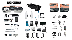 Kits de actualización interior de clase V para <span class=keywords><strong>Vito</strong></span> Metris haobang venta directa de fábrica buena calidad w447 interior - Product Image 6