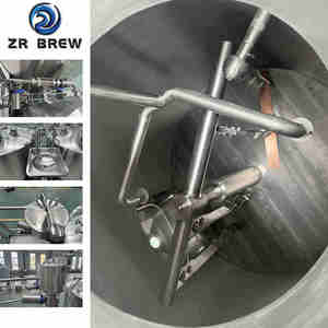 Equipo de elaboración de cerveza automatizado de 3 recipientes de 1000L y 2000L, acero inoxidable 304, con certificación CE - Product Image 5