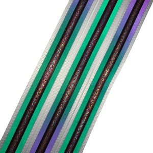 Nhiệt băng phản chiếu băng phản chiếu đầy màu sắc 3cm Polyester vật liệu phản chiếu phát sáng trong nhà máy tối tùy chỉnh - Product Image 3