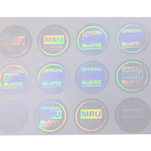 Transparent Lamination Film <strong>Security</strong> Printing Custom 3D Hologram Sticker - Product Image 3