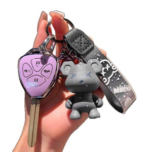 Étui de clé de voiture en TPU avec logo d'ours dégradé pour <span class=keywords><strong>Toyota</strong></span> Camry/<span class=keywords><strong>Corolla</strong></span>/Crown/RAV4 (hommes et femmes) - Product Image 5