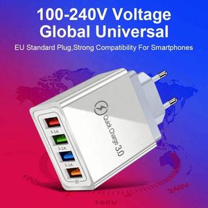 4 USB Charger <b>Adapter</b> Multi-color Portable Smart Mobile Phone Charger for iPhone for Samsung Fast Charger - Product Image 4