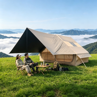 Tente Gonflable d'Extérieur Portable Grande Taille Anti-UV Imperméable avec Répulsif Anti-Insectes et Auvent – Offre Spéciale
