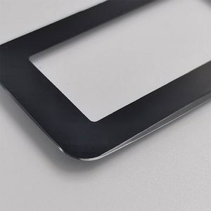 Cristal Convexo Sólido Personalizado con Diseño Plano y Bordes Pulidos, Serigrafía para Cubiertas de Electrónica de Consumo para Exteriores - Product Image 6
