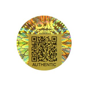 Étiquette holographique ronde, autocollant avec <span class=keywords><strong>Code</strong></span> <span class=keywords><strong>QR</strong></span>, meilleure vente - Product Image 1