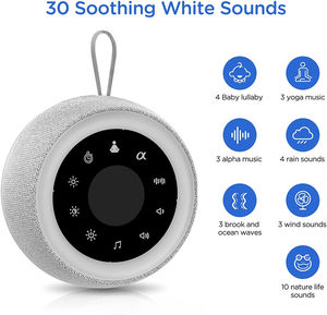 Machine à <span class=keywords><strong>bruit</strong></span> pour dormir, sons <span class=keywords><strong>de</strong></span> <span class=keywords><strong>pluie</strong></span> <span class=keywords><strong>et</strong></span> <span class=keywords><strong>de</strong></span> <span class=keywords><strong>tonnerre</strong></span>, gestion du temps, aide naturelle au sommeil, fonctionne sur piles, générateur <span class=keywords><strong>de</strong></span> <span class=keywords><strong>bruit</strong></span> - Product Image 6