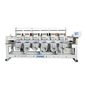 China factory supply 6 heads high speed computerized cap embroidery machine