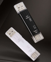 Lector de tarjetas 5 en 1, tipo C, USB, Android, OTG, SD, Micro TF, suministro directo de fábrica