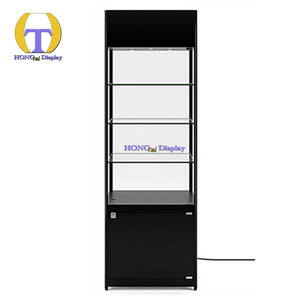 Grande vitrine commerciale vitrine de luxe vitrine de parfum affichage Offre Spéciale armoire d'angle pour <span class=keywords><strong>Curio</strong></span> Collections affichage - Product Image 1