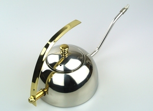 <span class=keywords><strong>Kalita</strong></span> Pot à goutte 600ml en acier inoxydable Bouilloire à café Pot à thé - Product Image 3