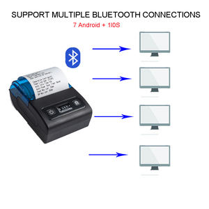 Precio asequible <span class=keywords><strong>Impresora</strong></span> térmica Bluetooth 58mm <span class=keywords><strong>Impresora</strong></span> móvil térmica portátil de recibos - Product Image 6