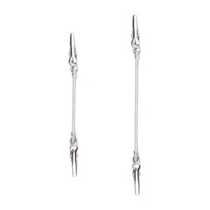 Pince crocodile AD111 en métal 102 mm double tête pour mémos, photos, bricolage, artisanat, accessoires de bijouterie, porte-étiquettes, cordon de suspension vertical - Product Image 5