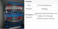 Fabricant professionnel de petites machines à tisser à six aubes jacquard pour sacs tissés en PP avec moteur, haute productivité