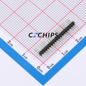 ZX-PZ1.27-1-19PZZ Pin Header Through hole Component (THT),P=1.27mm Connector 1x19P 1.27mm Pin Header Through Hole - Product Image 2