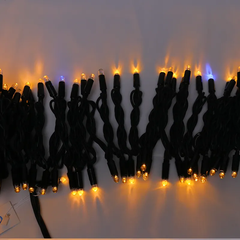220V 230V 240V Funkeln Blitz LED Zeichenleuchten Weihnachten Gummikabel kommerzielle Beleuchtung Girlande für Urlaub Straßendekoration