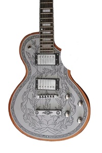 Weifang Rebon 6 corde copertura in metallo LP chitarra elettrica personalizzata - Product Image 2