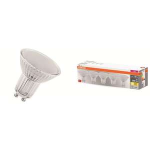 Lámpara LED Moderna para Interiores PAR16 GU10 de Plástico, 43W, 350lm, 2700K, Paquete de 5 - Product Image 1