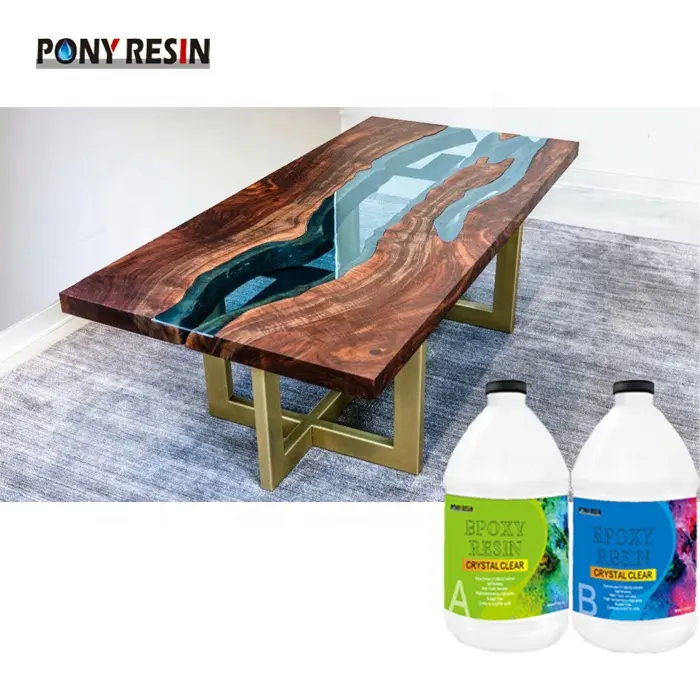 Hot-Selling Epoxy Tisch für die Herstellung von Kunstharz Holztisch platte