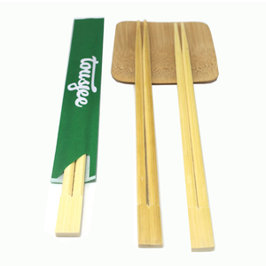 <span class=keywords><strong>Palillos</strong></span> Desechables de Bambú Chino <span class=keywords><strong>con</strong></span> Logotipo Personalizado Japonés Impreso, <span class=keywords><strong>Palillos</strong></span> Gemelos para Ramen y <span class=keywords><strong>Sushi</strong></span> <span class=keywords><strong>con</strong></span> Funda de Papel - Product Image 2